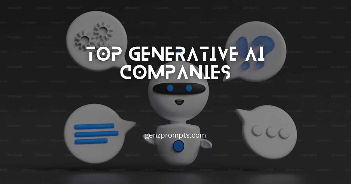 Top Generative AI Companies